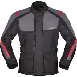 Modeka Motorradjacke Varus - Wasserdichte Textiljacke mit herausnehmbarer Reissa® Membrane und Thermoschicht. Ideal für alle Jahreszeiten, schützt vor Wind und Wetter und bietet hohen Tragekomfort.