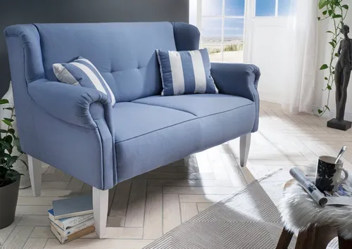 Home affaire Küchensofa Moro mit Zierkissen in blau von Home Affaire