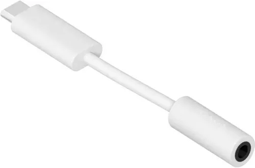 Sonos 3,5-mm-auf-USB-C Eingangsadapter - Weiß - Kopfhörer-Adapter für Sonos Era 100 und 300, ermöglicht die Nutzung von 3,5-mm-Kopfhörern für ein verbessertes Klangerlebnis.