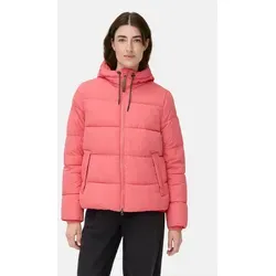 camel active Steppjacke mit Kapuze Langarm Kapuze Markenlogo rosa M (38)