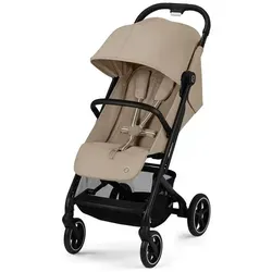 Cybex GOLD Buggy BEEZY - Beige, flache Liegeposition und XL-Sonnendach mit UV-Schutz 50+ für Sicherheit und Komfort ab Geburt