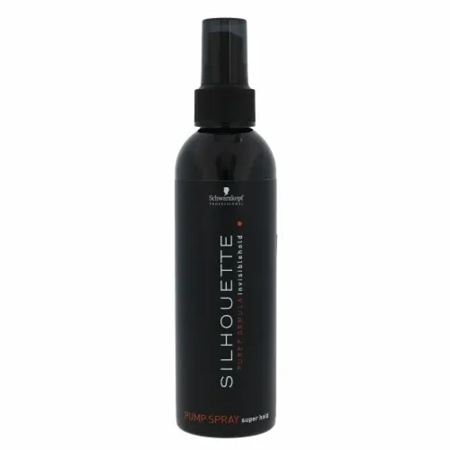 Schwarzkopf Silhouette Super Hold Pumpspray 200ml - Frisierprodukt für alle Haartypen, bietet starken Halt und texturierten Style für langanhaltende Frisuren.