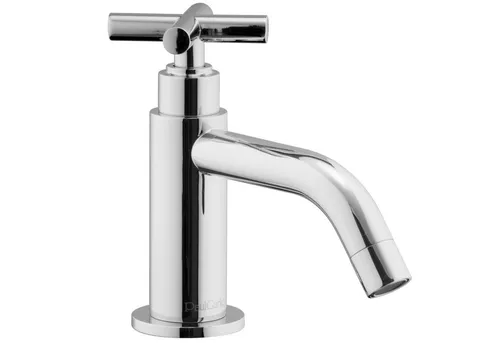 PaulGurkes Standventil PG12T7 - Waschtischarmatur aus massivem Messing mit hochwertiger Verchromung. Ideal für Waschbecken bis 2,5 cm Stärke, schließt mit 1/4-Drehung für einfachen Wasseranschluss.