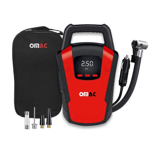 OMAC Luftpumpe Reifenfüller 12V 150PSI