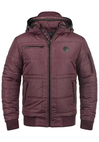 Blend BHBoris Herren Winterjacke mit abnehmbarer Kapuze - Funktionsjacke, warm gefüttert und ideal für wechselhaftes Wetter, mit nachhaltigen Materialien und vielseitigen Tragemöglichkeiten.