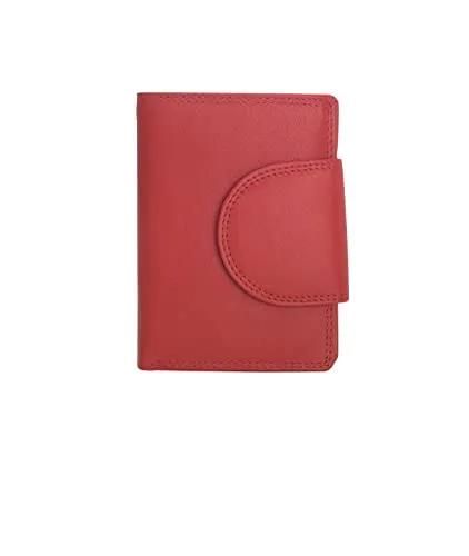 Josephine Osthoff Geldbörse Damen Wiener Schachtel - Herren-Geldbörse aus echtem Leder mit RFID-Schutz, Platz für 11 Karten und großes Münzfach, ideal für sicheren Transport von Bargeld und Karten.