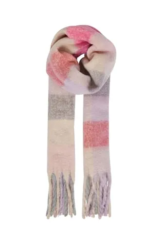 OXMO Schal OXVIVISCARF - Modischer Damen Schal - Modeschal für Damen aus weichem, wärmendem Material, ideal für kalte Tage. Vielseitig einsetzbar als Loopschal oder klassischer Winterschal – perfekter Stil und Komfort in einem.