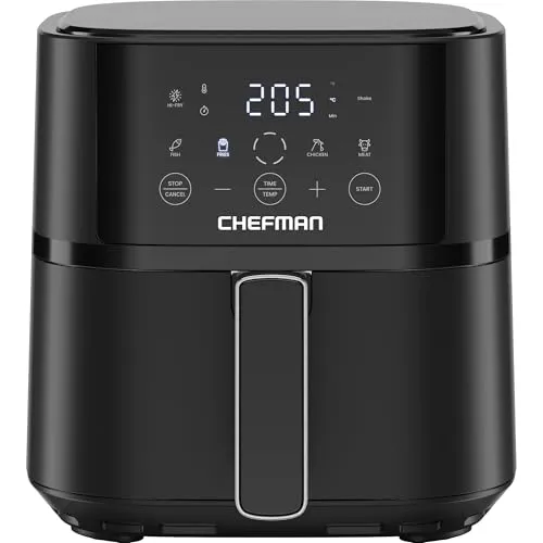 Chefman 3.8L Heißluftfritteuse mit Hi-Fry Technologie