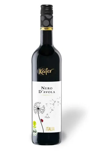 Käfer Rotwein Nero d'Avola trocken 0,75 L