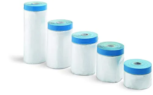 Schuller Eh'klar 45880 Targa Blue Mask 30cmx20m Maler-Abdeckfolie mit Klebeband 17mm 1 Rolle