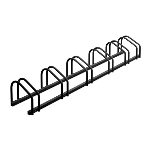 Fahrradständer für 6 Fahrräder - Stabiler Abstellständer aus Stahl - Fahrradständer für bis zu 6 Fahrräder, platzsparend und robust aus Stahl gefertigt, ideal für öffentliche und private Bereiche.