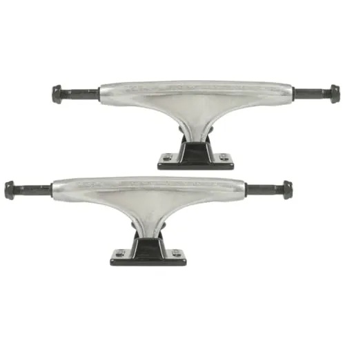 Tensor Alloys Raw Skateboard-Achsen, roh/schwarz, 12,7 cm, 2 Stück