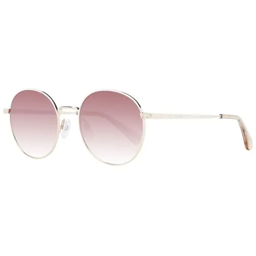 Ted Baker TB1679 449 49 Damen Sonnenbrille Gold - Sonnenbrille für Damen im eleganten Gold-Design, mit 100% UVA & UVB Schutz und trendigem Verlaufsglas für stilvollen Schutz an sonnigen Tagen.