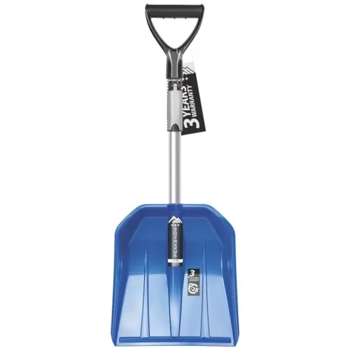 Teleskop-Schneeschaufel Verstellbare, tragbare Schneeschaufel für Einfahrt, Camping und Schneemannspielen