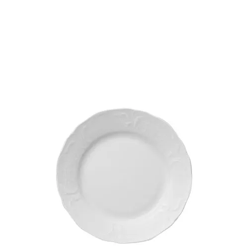 Rosenthal Frühstücksteller Sanssouci Weiß, 19 cm - Frühstücksteller aus der Kollektion Sanssouci Weiß, spülmaschinengeeignetes Porzellan, ideal für stilvolles Frühstücken.