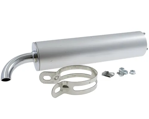 Auspuff ESD Aluminium TECNIGAS NEXT TEK Endschalldämpfer Auspuff Alu