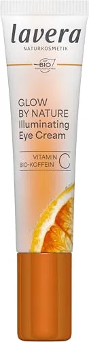 lavera Glow by Nature Illuminating Eye Cream in orange von lavera