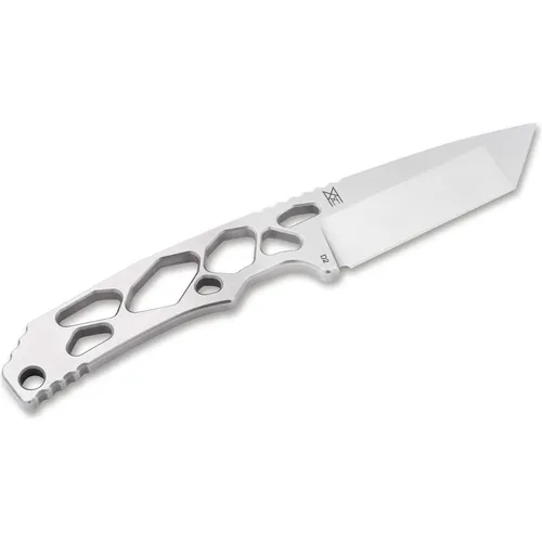 BÖKER PLUS Superlight Tanto Messer - Gürtelmesser mit 7,3 cm D2 Stahlklinge - robust, langlebig und ideal für Outdoor-Aktivitäten. Immer dabei dank Gürtel-Clip und Kydexscheide.