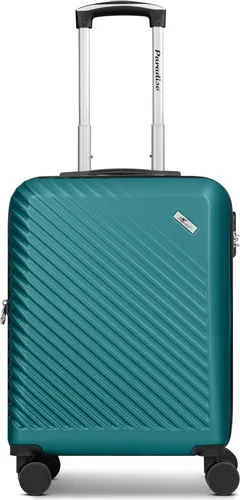 CHECK.IN® Handgepäck-Trolley Paradise 2.0 mit 4 Rollen - Stylischer Kabinentrolley aus robustem ABS mit erweiterbarem Volumen, ideal für sicheres und organisiertes Reisen.