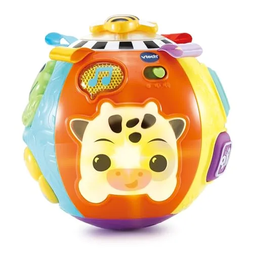 Vtech Baby - Babys Entdeckerball – Buntes Spielzeug mit Liedern, Geräuschen und Formen für endlosen Entdeckerspaß – Für Kinder von 6-36 Monaten