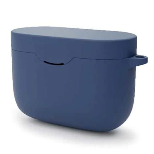 Attach Silikonhülle Schutzhülle Kompatibel mit Sony WF-1000XM3 Kopfhörer Ohrhörer in Blau
