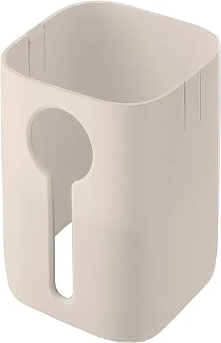 ZWILLING Fresh & Save Cube Cover für Box Größe 2S, Schutz vor Sonnenlicht, Füllstandanzeige, BPA-freier Kunststoff, Beige
