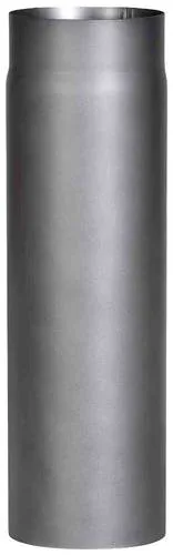 FIREFIX RD150/5 Ofenrohr - 150 mm, 500 mm lang, dunkelgrau - Aschesauger mit hochtemperaturbeständigem Umweltlack, robust und ideal für Kaminöfen und Feuerstellen, mühelos mit anderen FIREFIX-Rohren kombinierbar.