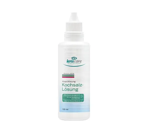 Small Supplier Contact Lenses Lenscare® Saline Solution 100ml 8057149551551