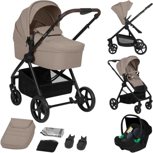 Lionelo Greet 3in1 Kombikinderwagen in beige von Lionelo