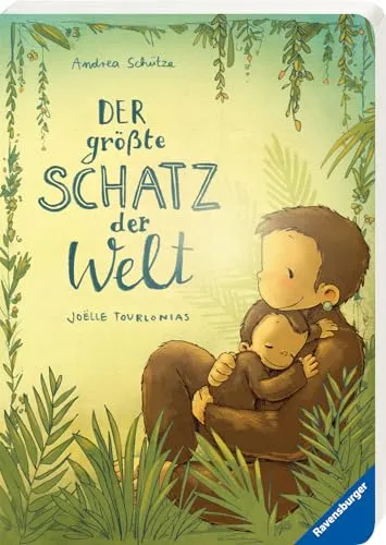 Der größte Schatz der Welt - Bilderbuch für Kinder ab 3 Jahren - Grundbegriffe für Kinder, liebevoll illustriertes Bilderbuch, fördert die Sprachentwicklung und das Verständnis für Werte.