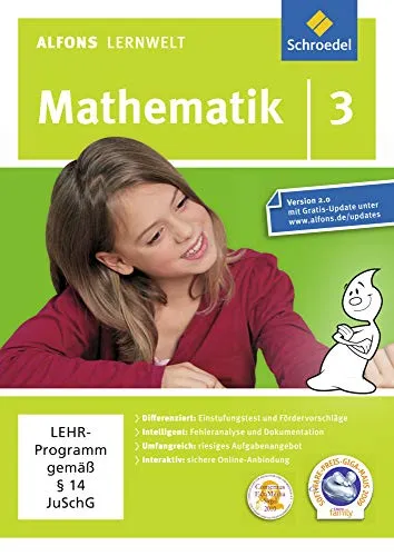 Alfons Lernwelt Mathematik 3 Einzelplatzlizenz von Schroedel Verlag GmbH
