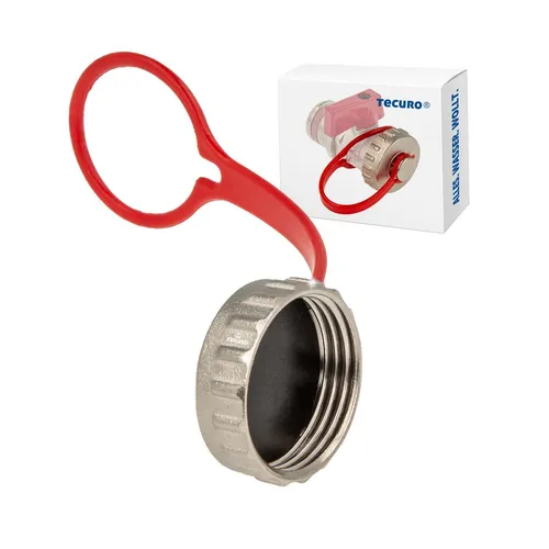 tecuro Kappe Bindkappe 3/4 Zoll für KFE-Hahn von Tecuro
