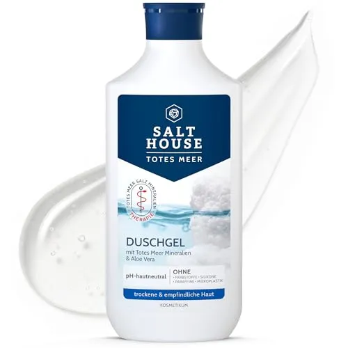 SALTHOUSE Totes Meer Therapie Duschgel mit Aloe Vera pH-hautneutral