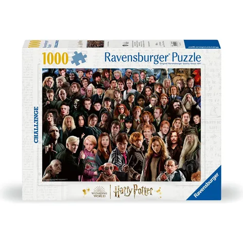 Ravensburger Puzzle 12000457 - Harry Potter 1000 Teile Puzzle, faszinierende Fantasiewelten für Erwachsene und Kinder ab 14 Jahren
