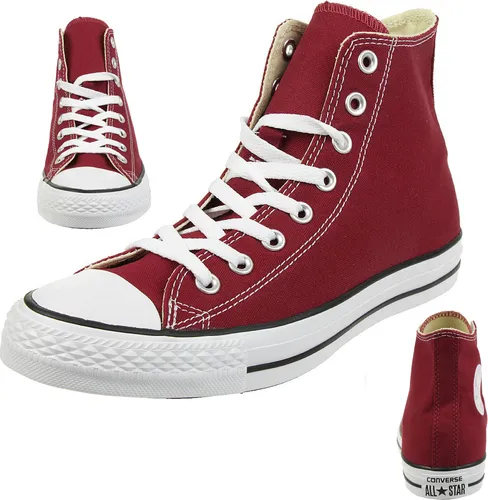 Converse Chuck Taylor All Star HI Rot - Unisex Sneaker - Herren-Sneaker mit Lüftungslöchern und Converse Logo-Applikation, ideal für lässige Looks und maximalen Komfort.