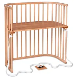 babybay Boxspring Beistellbett aus massivem Buchenholz von babybay