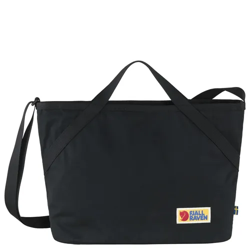 Fjallraven Fjällräven Handtasche, Schwarz - Wasserabweisende Handtasche aus G-1000 HeavyDuty Eco S, ideal für Alltag und Outdoor mit verstellbarem Schultergurt und praktischen Taschen.