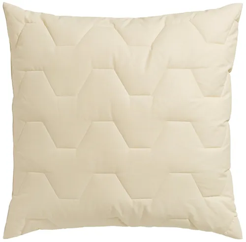 Kunstfaserkopfkissen ÄLGDRÖM 80x80 cm in beige von Älgdröm