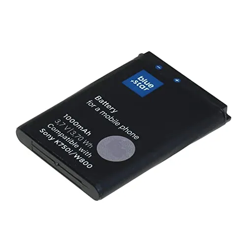 Mobilfunk Krause - Akku Bluestar für Sony Ericsson W800i 1000mAh Li-Ionen (BST-37)