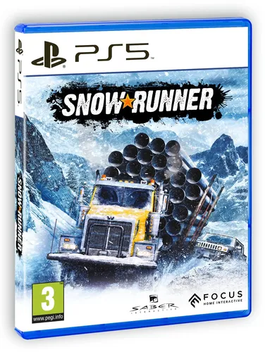 SnowRunner für Sony PlayStation 5 - Offroad-Simulator - PS5-Spiel mit realistischer Physik und beeindruckenden Landschaften für ein einzigartiges Spielerlebnis.