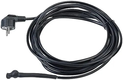Royal Gardineer Palmenheizung: Frostschutzkabel mit Thermostat, 10 m Heizkabel, 150 Watt, IPX7 (Palmenheizung mit Thermostat, Heizkabel für Palmen, Gewächshaus Heizung)