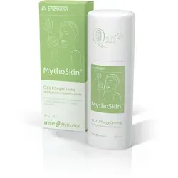 Dr. Enzmann MythoSkin® Q10 50 ml Pflegecreme - Hochwertige Lotion mit 0,6 % Ubiquinon (Q10) und 2 % Apfelstammzellen-Extrakt. Ideal für anspruchsvolle Haut und sorgt für eine gepflegte Hautstruktur. Rasch einziehend, für Tages- und Nachtpflege geeignet.
