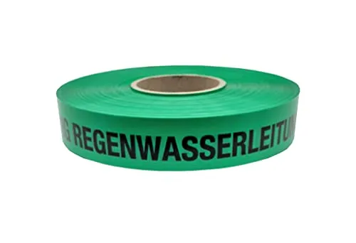 Bemango Trassenwarnband Achtung Regenwasserleitung 250m Breite 40mm