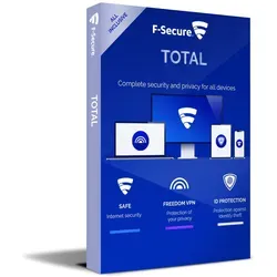F-Secure Total Security & VPN 2026 – Rundumschutz für Ihre Geräte