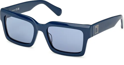 Produktbild Max &Co MO0132 90V shiny blue 53/18/135 Damen Sonnenbrillen