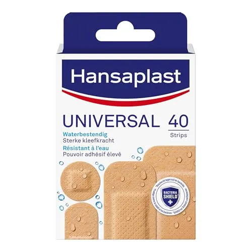 Hansaplast Water Wesistant Niversal Strips, 40 Stück