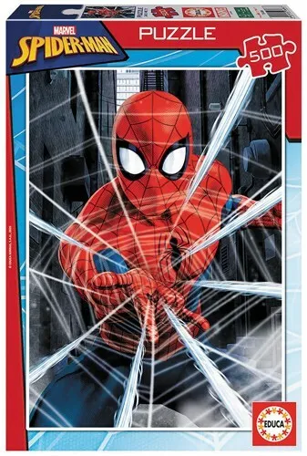 EDUCA Puzzle MARVEL  Spider-Man / Spiderman  500 Teile  Neu & OVP