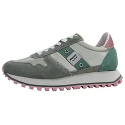 BLAUER CALZATURA SPORTIVA DONNA VERDE - Damen Sneakers - Stylische Blauer Millen Sneakers aus hochwertigem Nylon und Wildleder, ideal für sportliche Looks und maximalen Komfort.