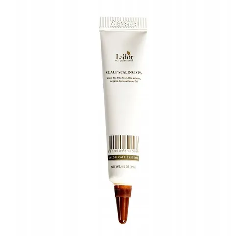 Lador Kopfhautpeeling LADOR, Scalp Scaling Spa - 15 g, Kopfhautpeeling mit Meersalz und Kräuterextrakten