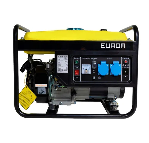 Dönges Stromerzeuger GE2501 2200W, 4-Takt - Stromerzeuger für zuverlässige Energieversorgung, ideal für Baustellen und Notfälle mit 2200W Leistung.